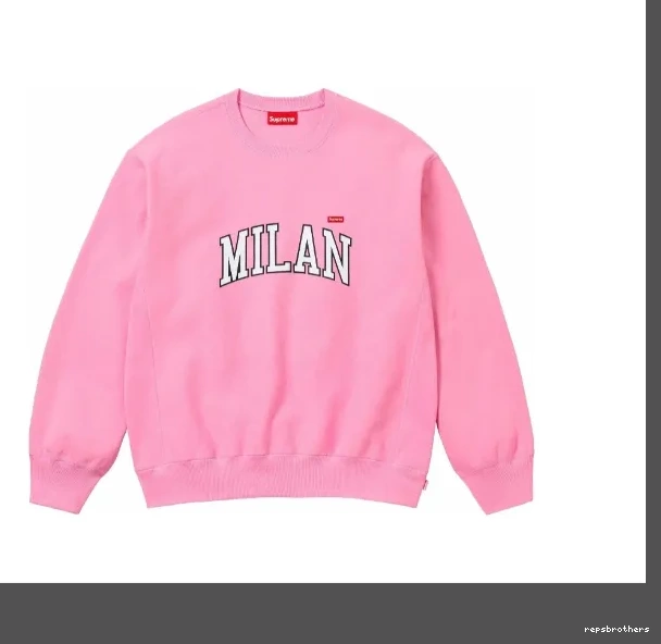 City 24SS Milan Chicago Blue Round Los Open Royal 4-pin Royal Limited Black Angeles Shanghai Neck Shop Crewneck Blue Pink Hoodie 6-Thread Paris White Shanghai 1020